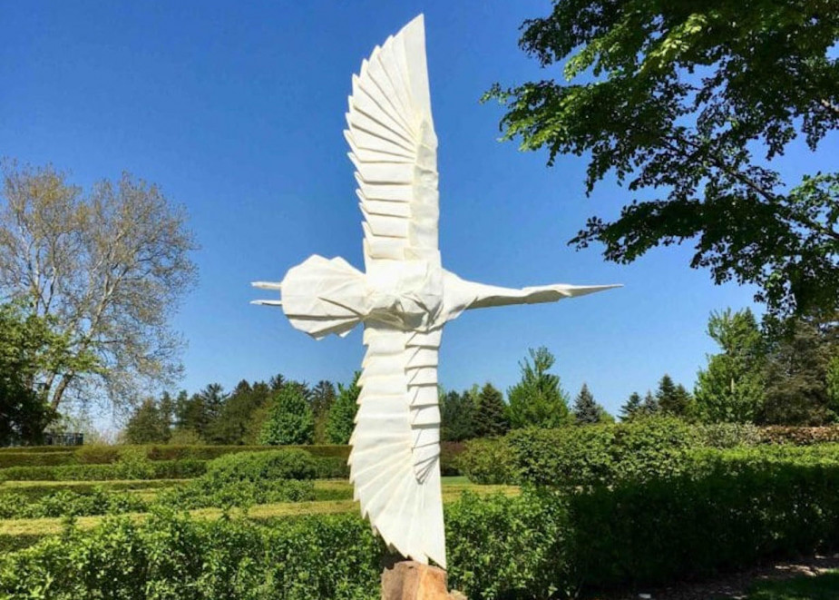 Origami In The Garden