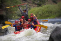 Rafting Down a Rapid
